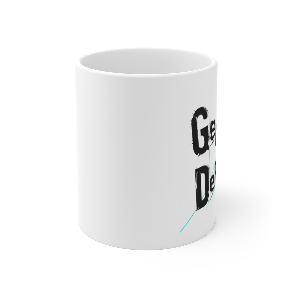 Mk.gee "Genre Defiance" White Mug
