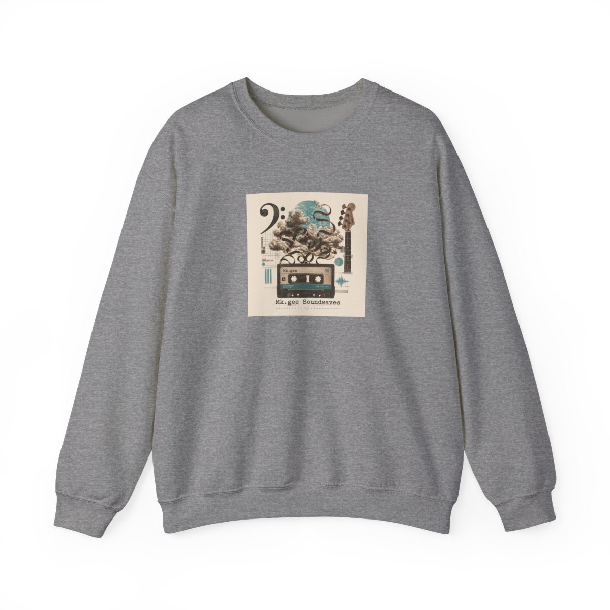 Mk.gee "Mk.gee Soundwaves" Crewneck