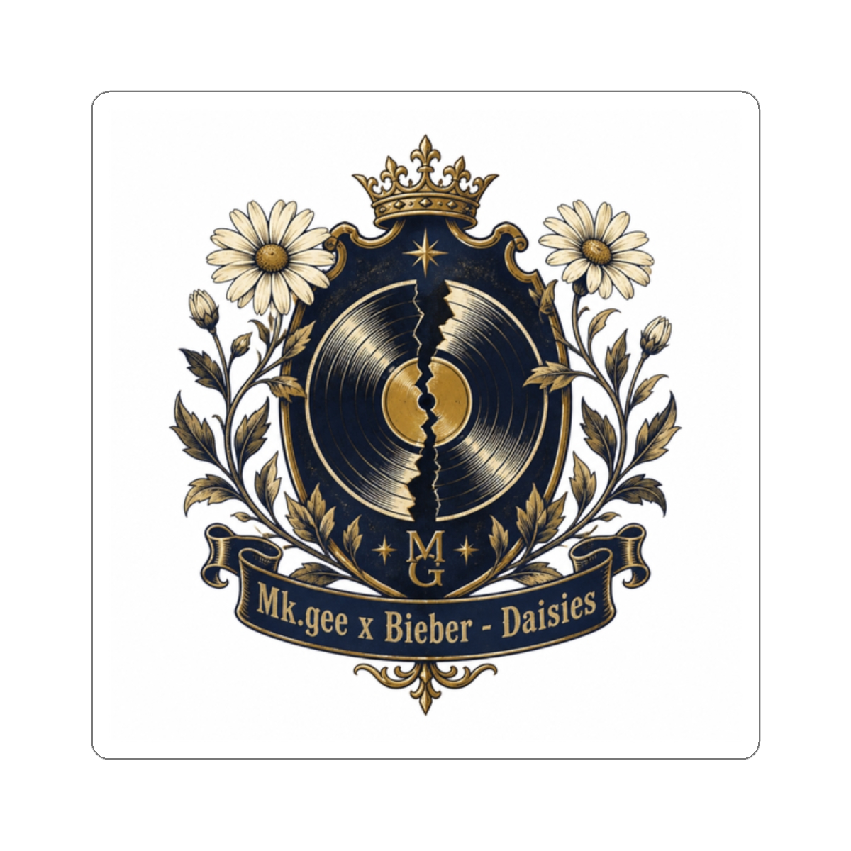 Mk.gee "Mk.gee x Bieber - Daisies" Sticker