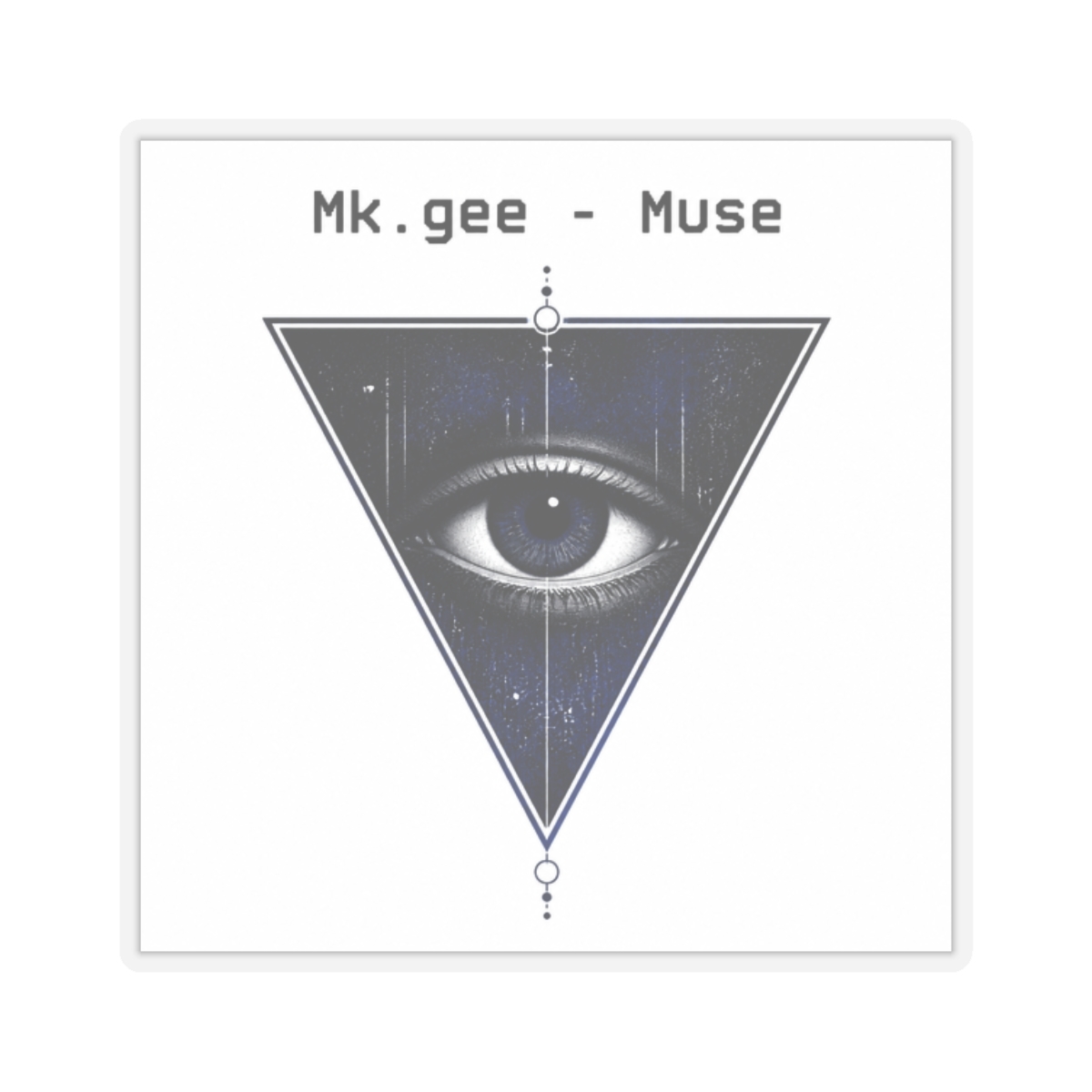 Mk.gee "Mk.gee - Muse" Sticker - Official stickers merchandise