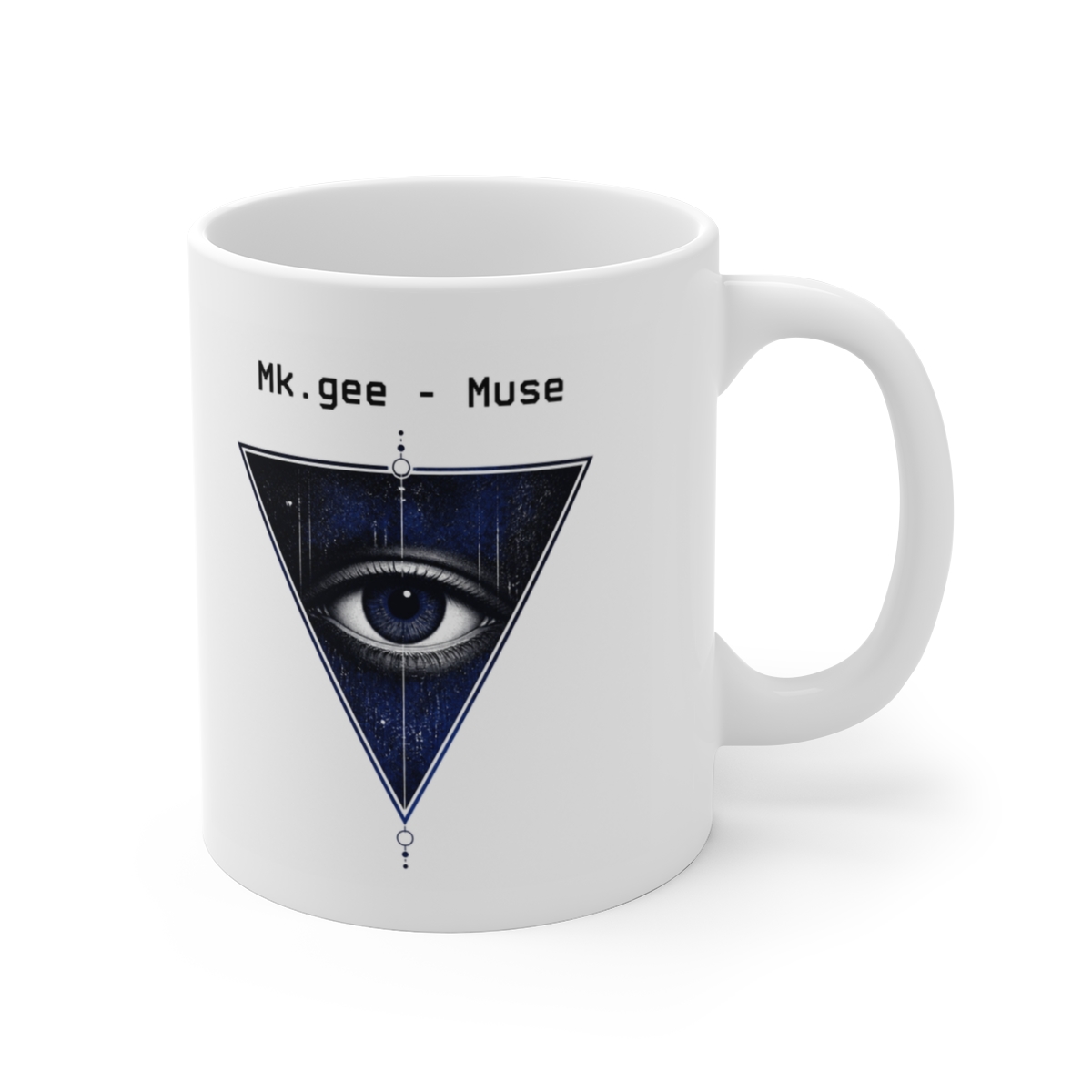 Mk.gee "Mk.gee - Muse" White Mug
