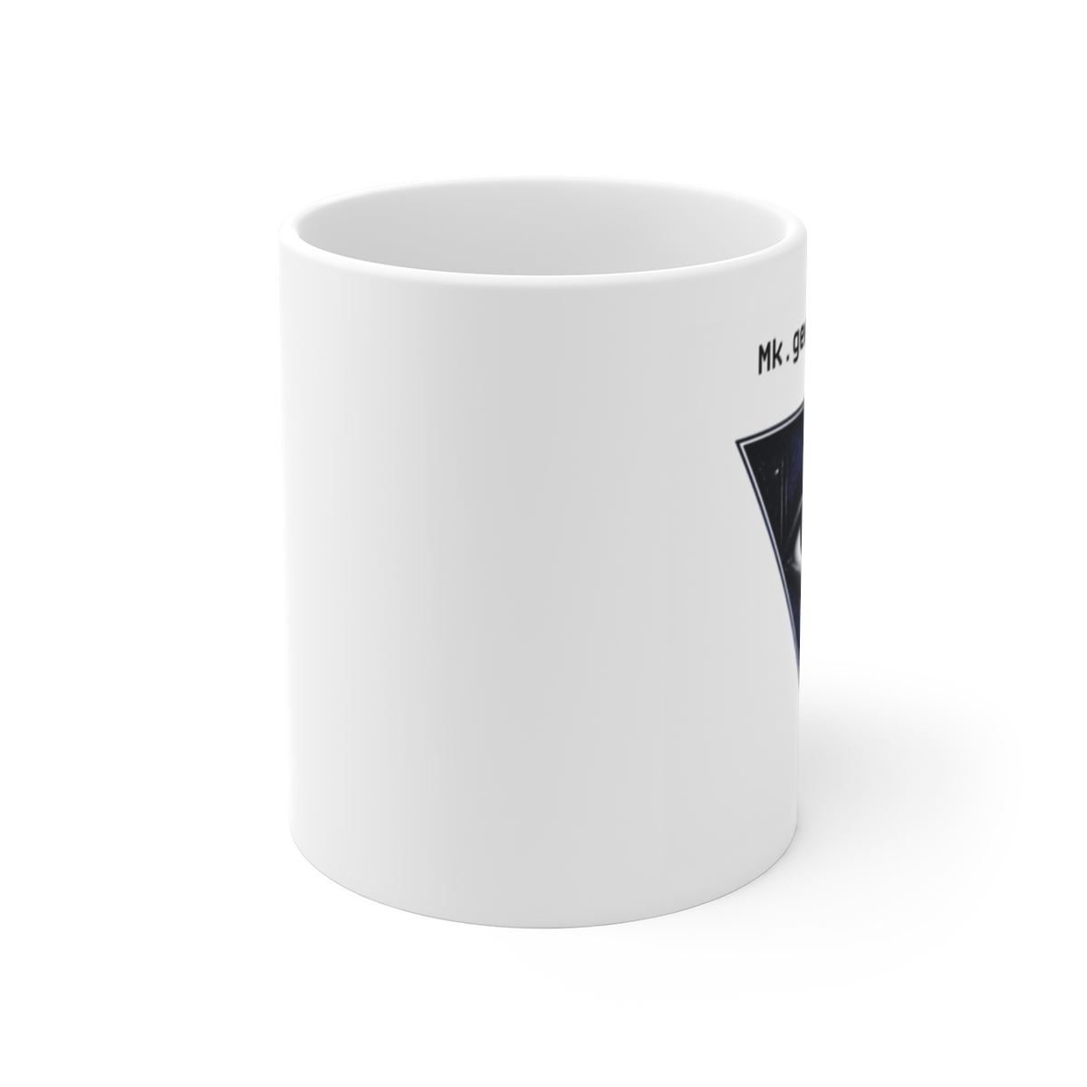 Mk.gee "Mk.gee - Muse" White Mug - alternate angle 1, merchandise